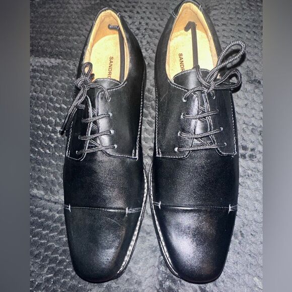 Sandro Moscoloni Straight Tip Oxford Shoes Size 8 D - Picture 4 of 7